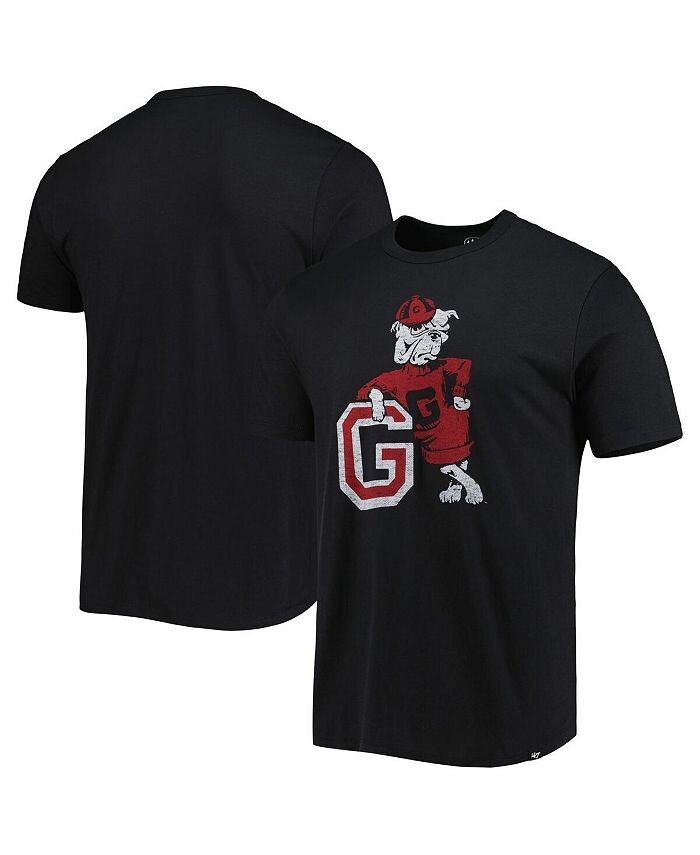 

Мужская черная футболка Georgia Bulldogs Premier Franklin '47 Brand, черный