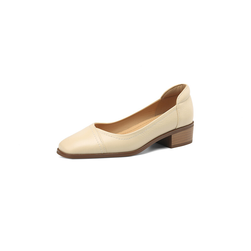 

Туфли женские повседневные Women's Casual Shoes Women's Mo Lin, кремовый