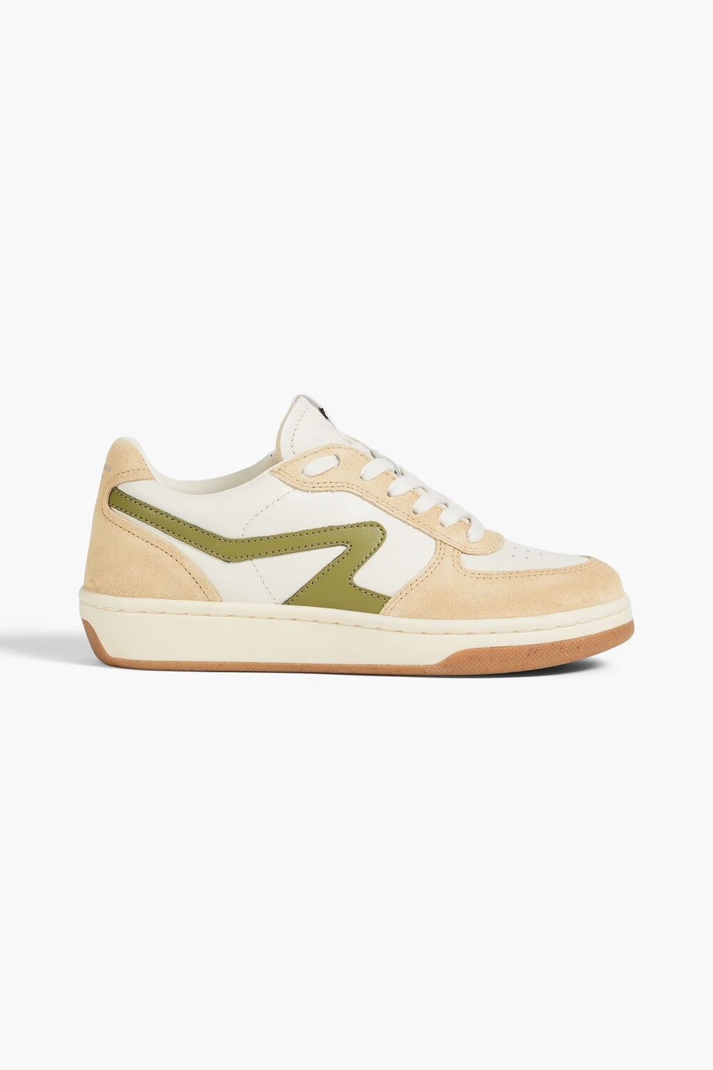

Кроссовки Retro Court из кожи и замши Rag & Bone, бежевый