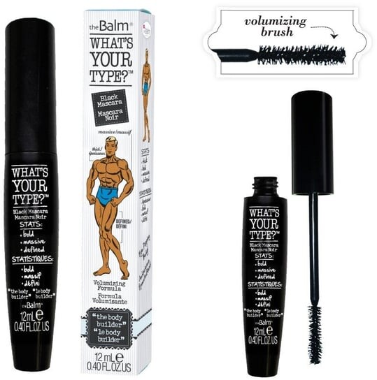 

Тушь для ресниц Black Body Builder, 12 мл The Balm, Whats Your Type