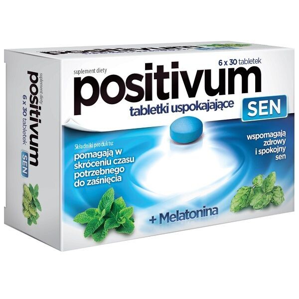

Positivum Sen успокаивающее и снотворное, 180 шт.