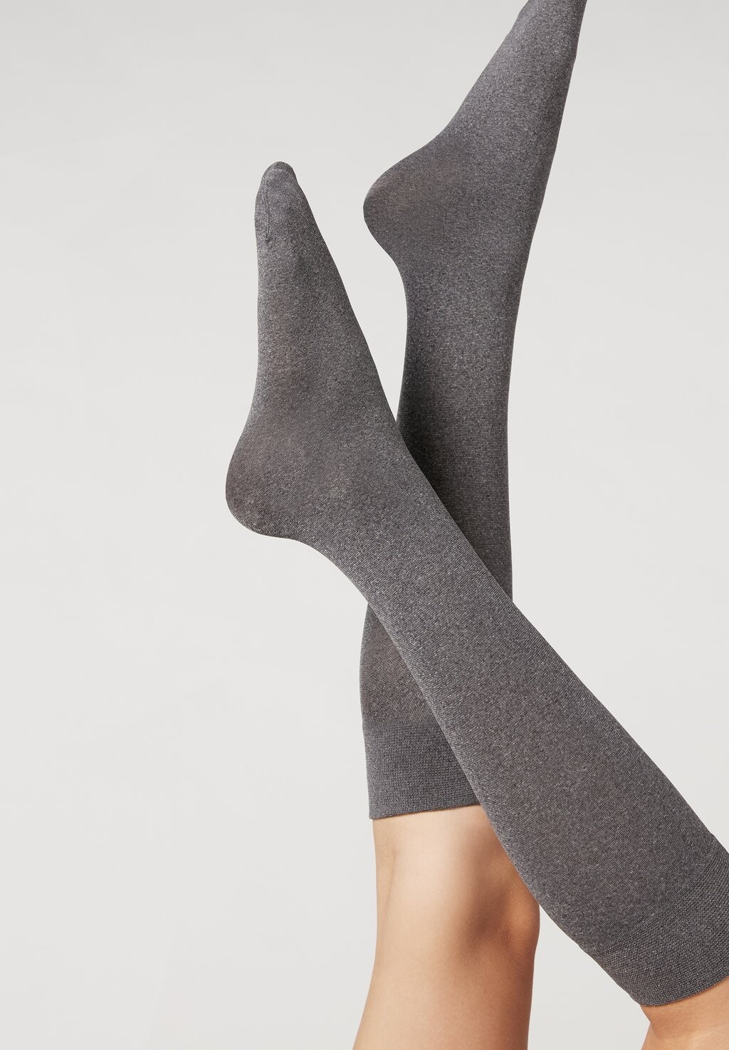 

Носки до колена Calzedonia, темно-серый