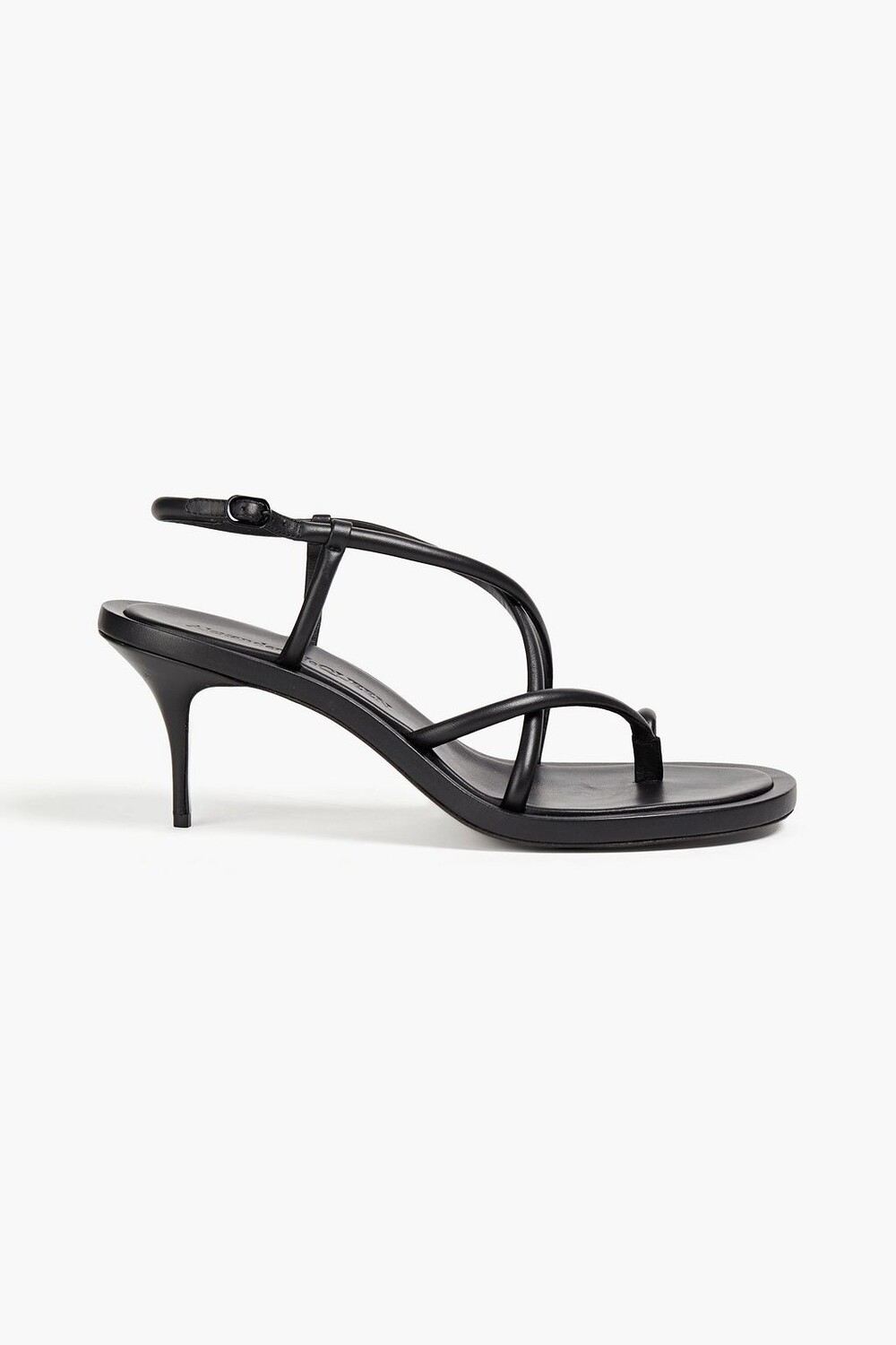 

Кожаные сандалии ALEXANDER MCQUEEN, черный