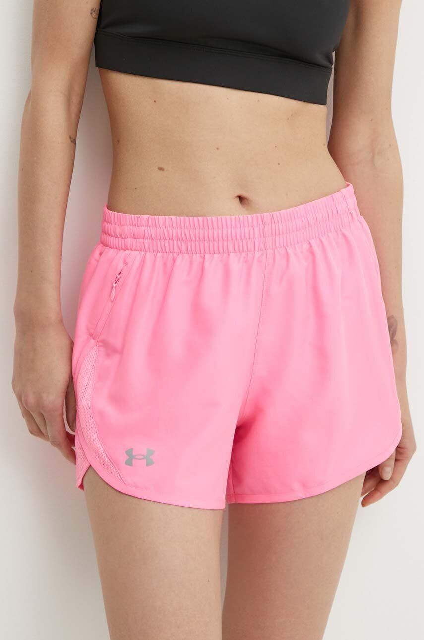 

Шорты для бега Under Armour Fly By, розовый