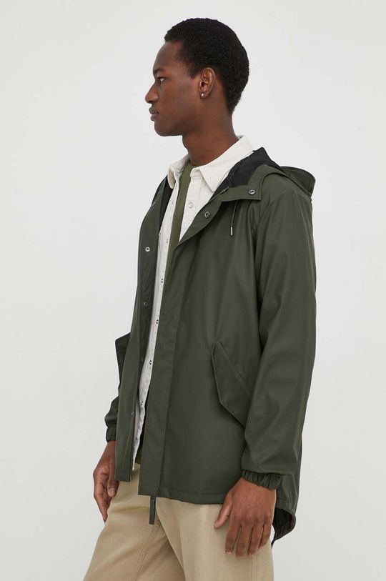 Куртка 18010 Куртки Rains, зеленый куртка 19850 куртки rains черный
