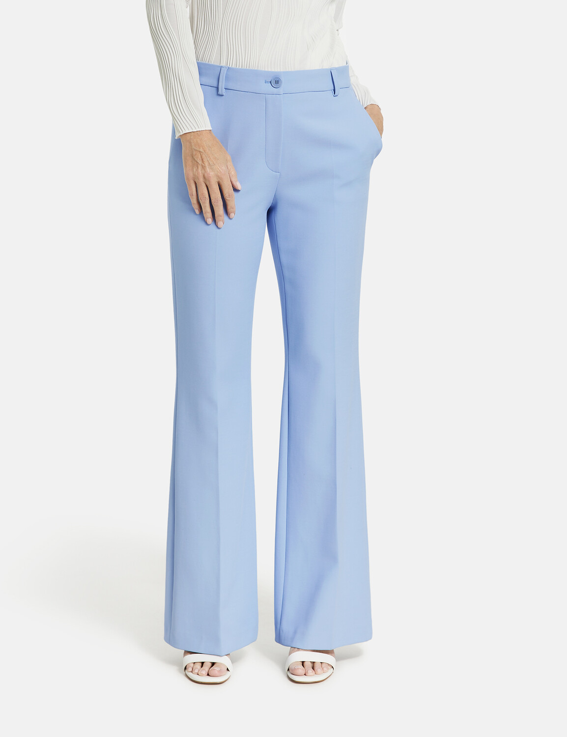 

Брюки Gerry Weber Hose Tuch/Kombi lang, цвет Cloud