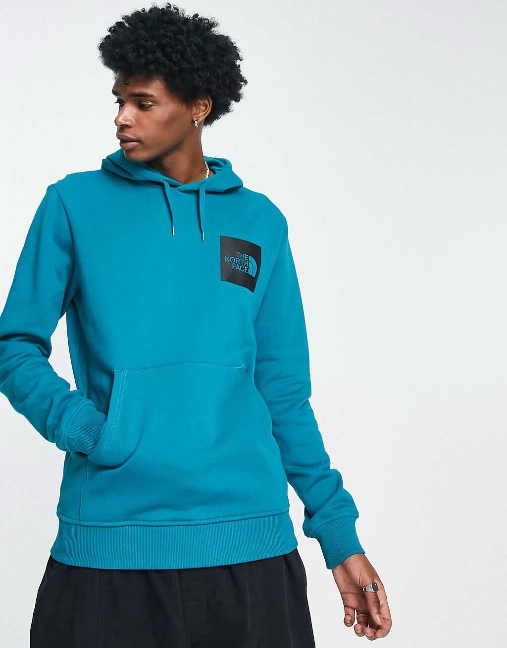 

Бирюзовая толстовка The North Face Fine, Зеленый
