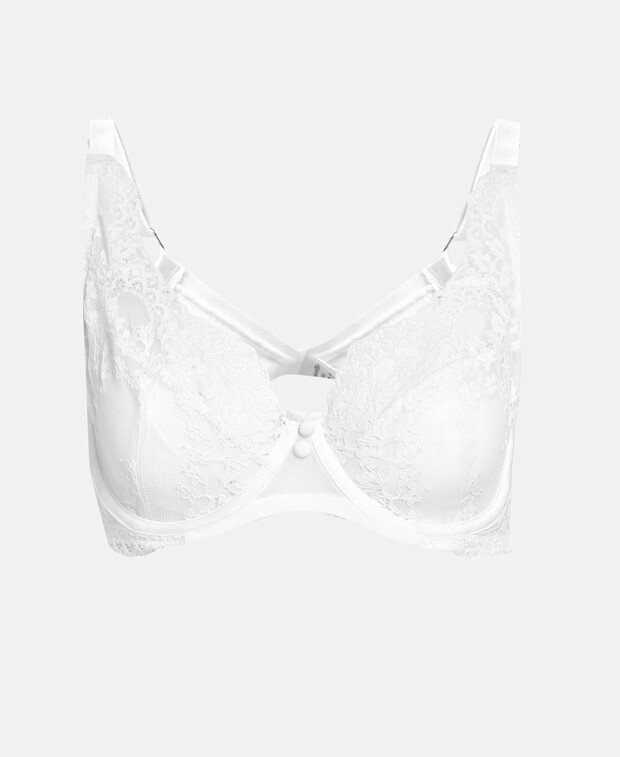 

Бюстгальтер на косточках, чашка CH Hunkemöller, белый