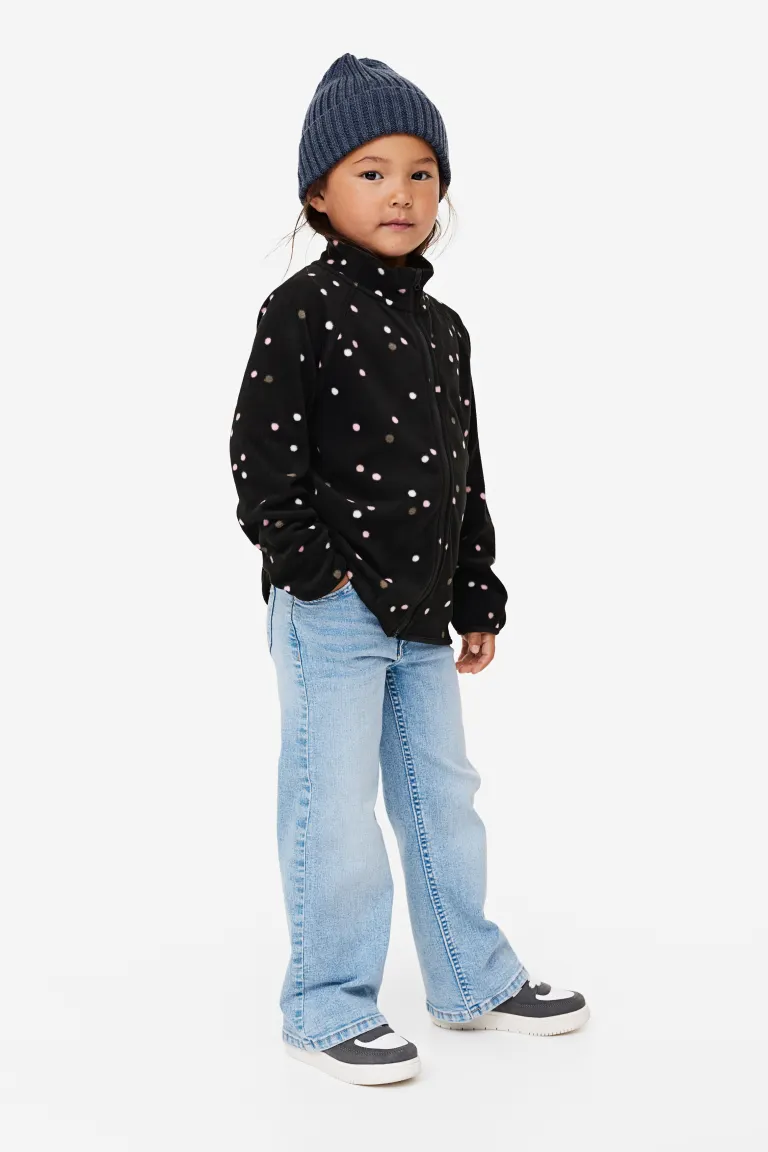 

Флисовая жилетка H&M, черный