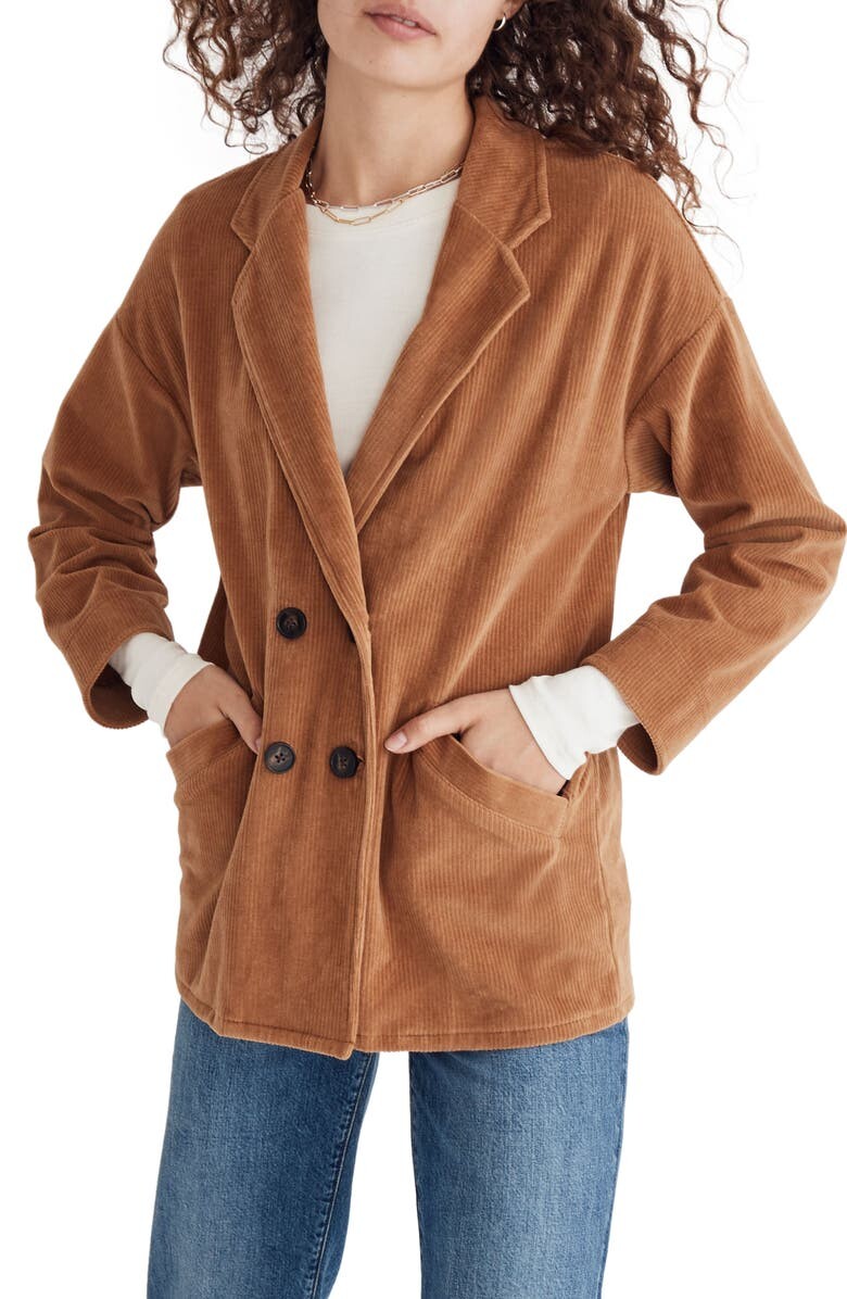 

Трикотажный вельветовый блейзер Redford MADEWELL