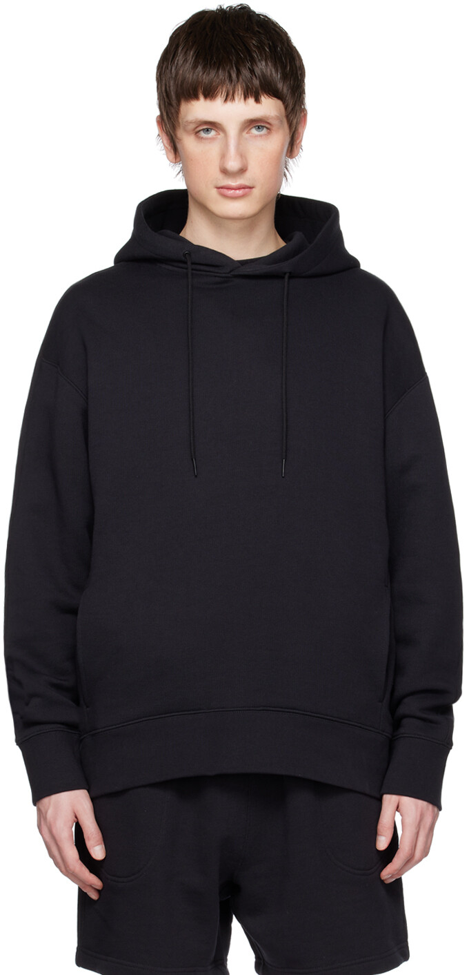 

Черный свободный худи Calvin Klein