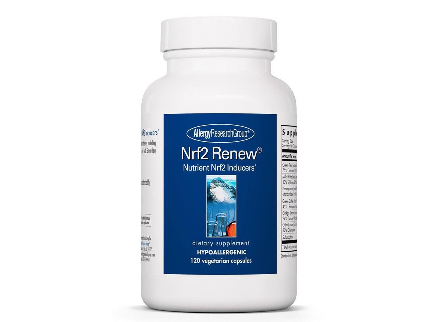 

Allergy Research Group, Nrf2 Rising, 120 вегетарианских капсул ARG