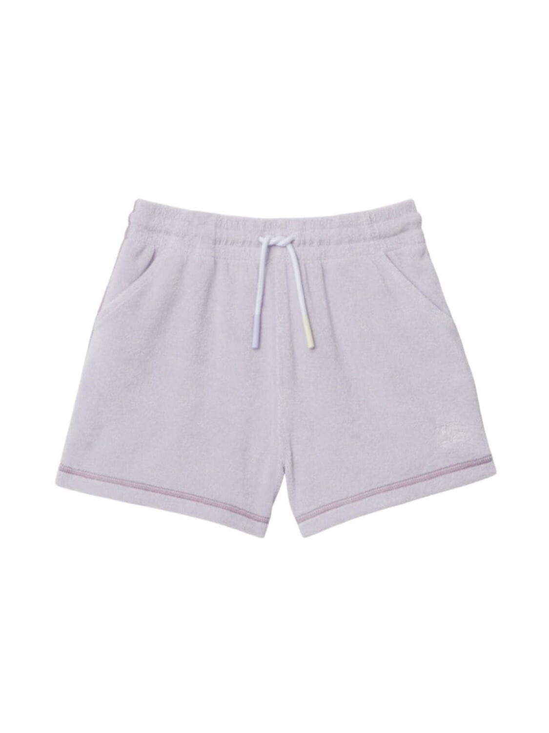 

Burberry Kids махровые шорты с вышивкой EKD, фиолетовый