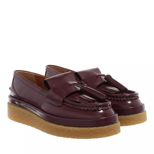 

Лоферы jamie moccasin leather Chloé, красный