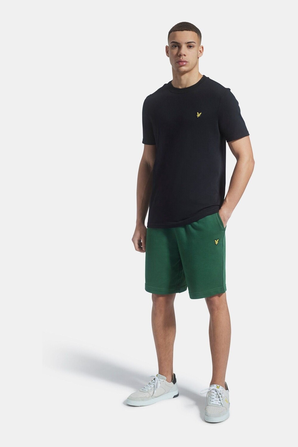 

Зеленые спортивные шорты Lyle & Scott, зеленый