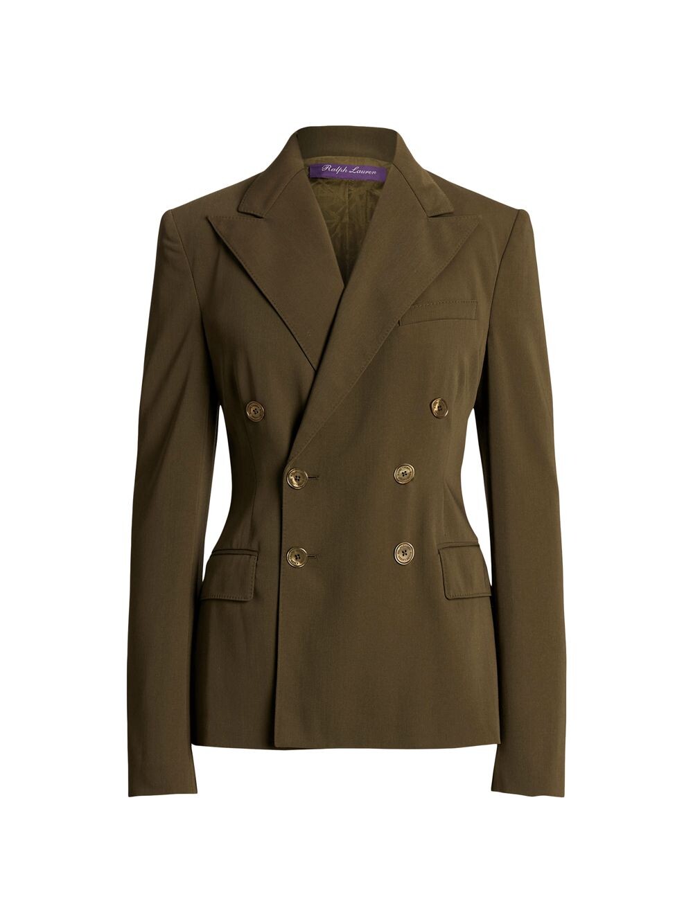 

Шерстяная куртка Charmaine Ralph Lauren Collection, оливковый