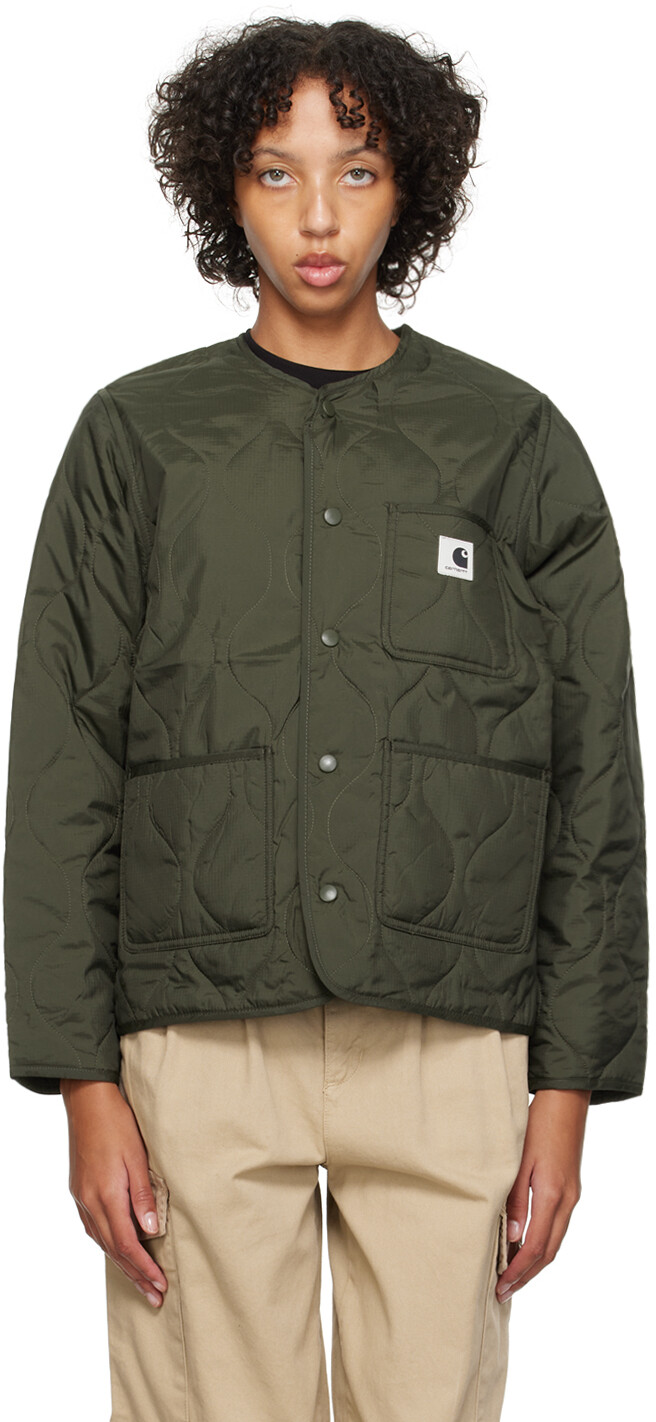 

Хаки Скайлер Куртка Carhartt Work In Progress