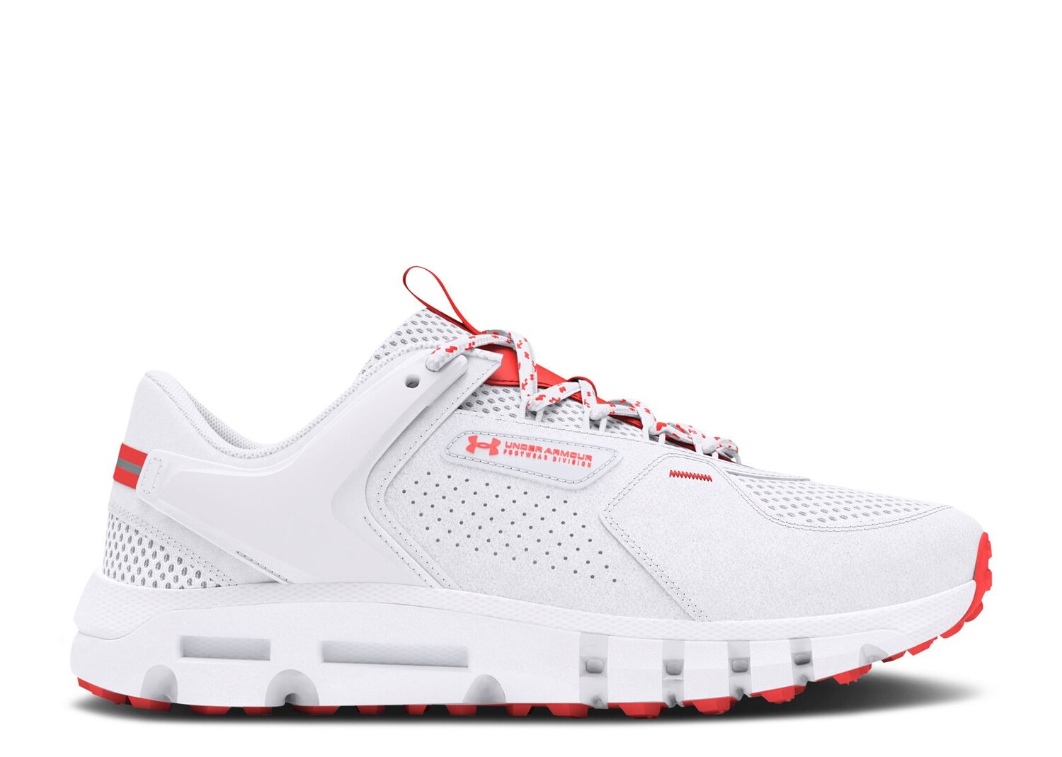 

Кроссовки Under Armour Summit Trek 'White Bolt Red', белый