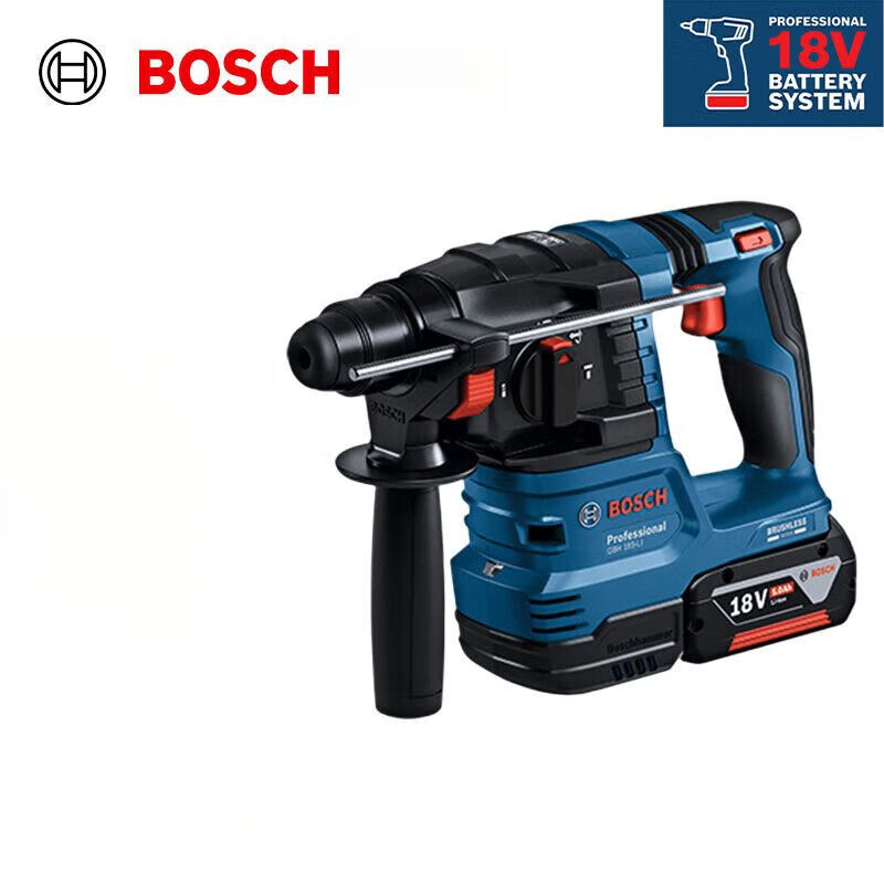 Bosch GBH 185-LI Вакуумный электрический молоток Профессиональный литиевый электрический пылесос 18 В Аккумуляторная электрическая дрель Ударная дрель