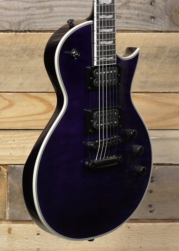

Электрогитара ESP LTD EC-1000 Electric Guitar See Thru Purple