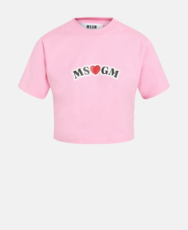 

Футболка MSGM, розовый