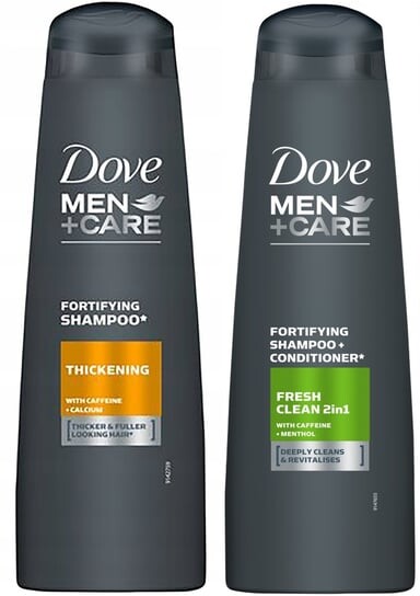 

Смесь шампуней для волос, 2x400мл Dove Men + Care