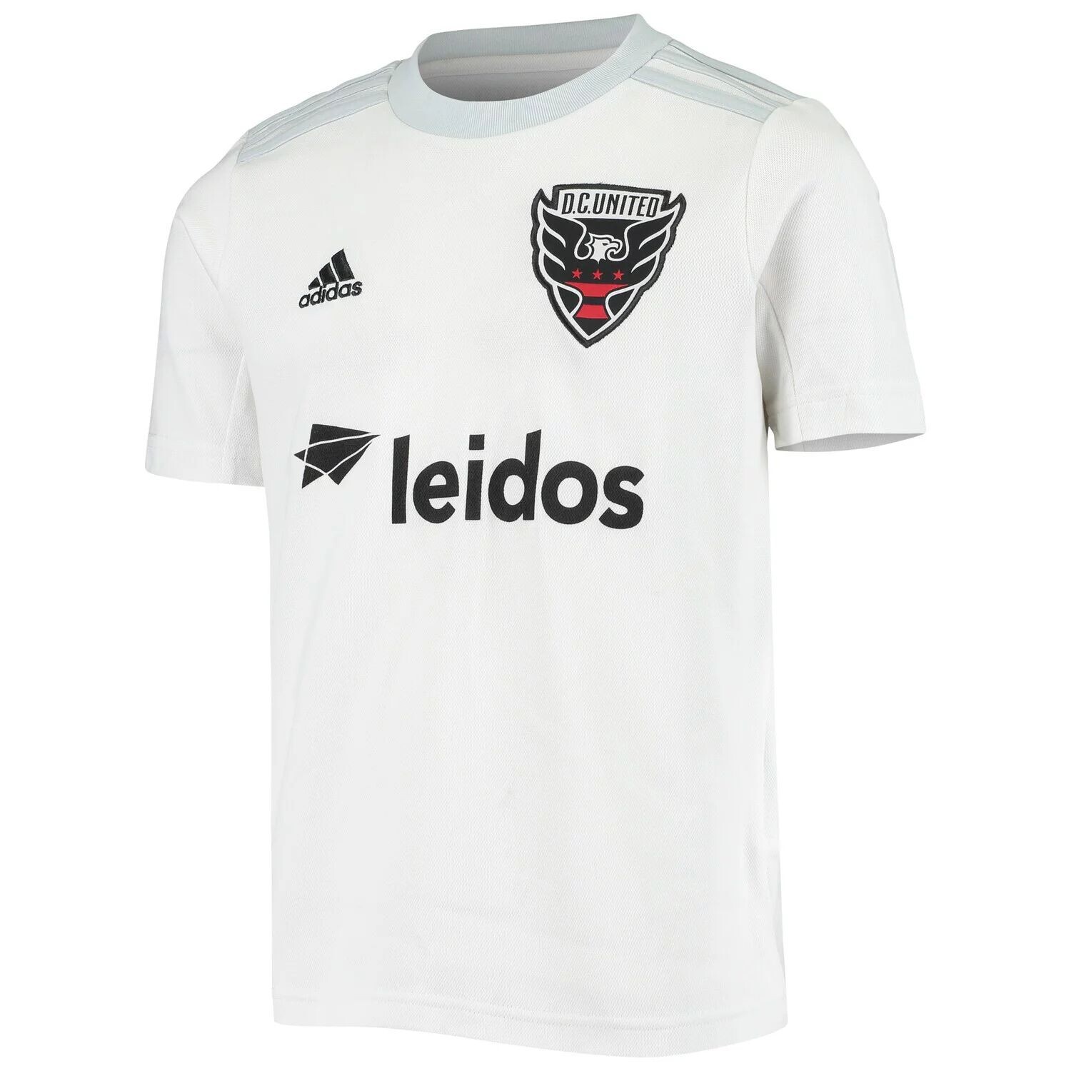 

Молодёжная футболка adidas White DC United 2020, реплика выездной команды adidas