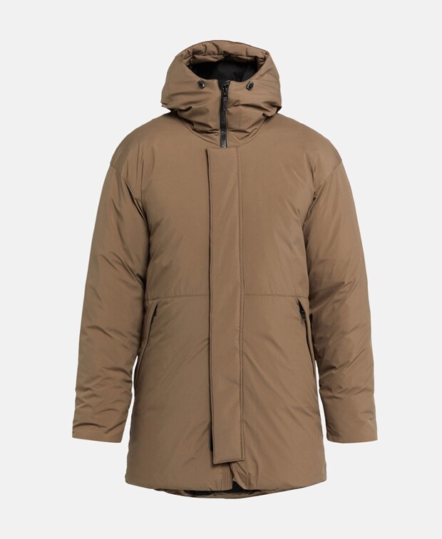 

Парка Abercrombie & Fitch, серо-коричневый