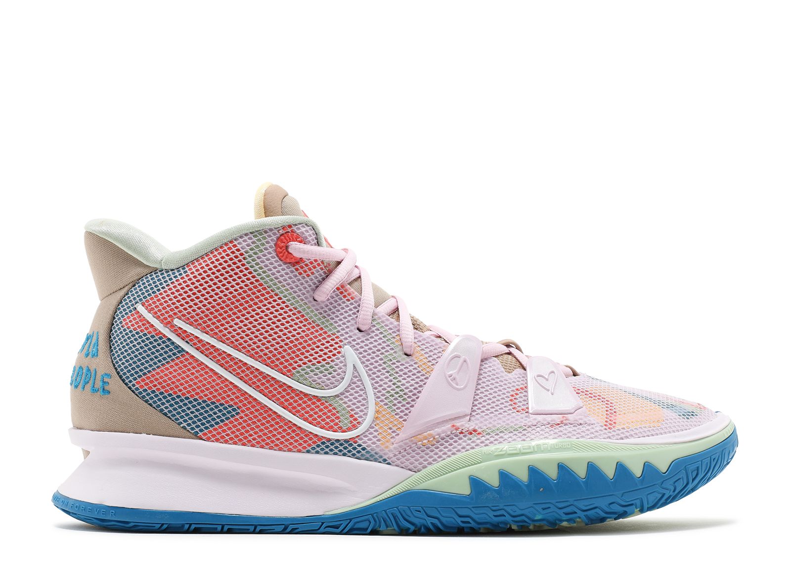 Кроссовки Nike Kyrie 7 '1 World 1 People - Regal Pink', розовый цена и фото