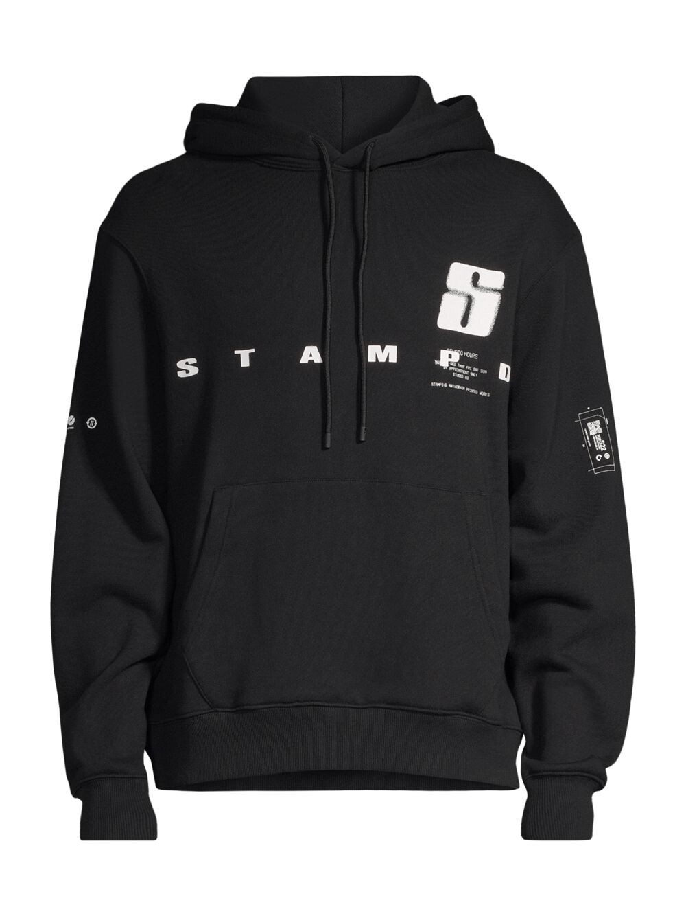 

Толстовка с капюшоном Transit STAMPD, черный