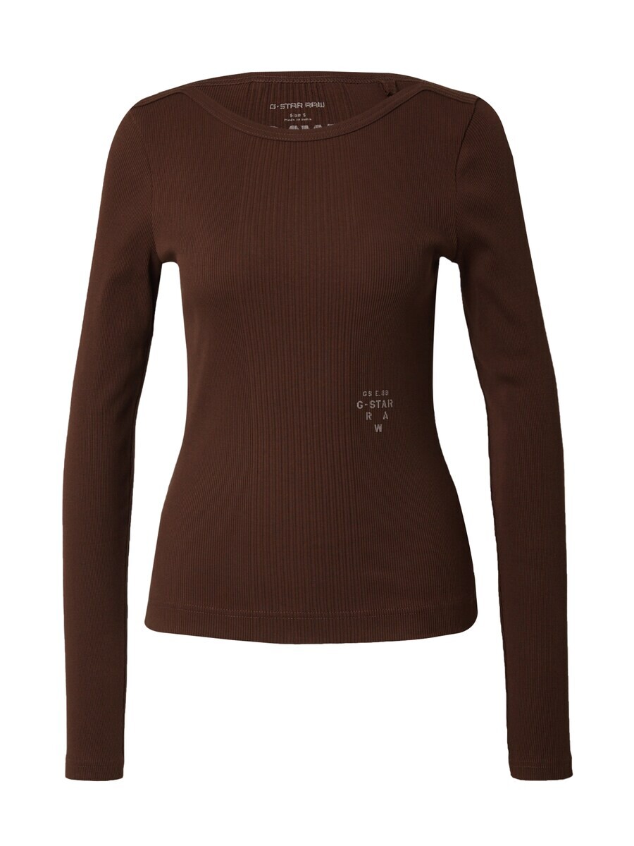 

Лонгслив G-Star RAW, цвет Chocolate