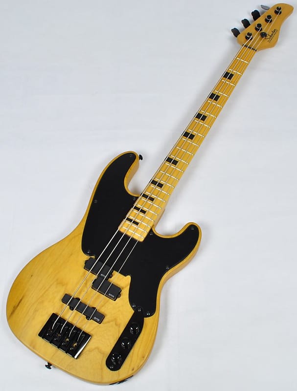 Басс гитара Schecter Model-T Session Electric Bass in Aged Natural Satin Finish