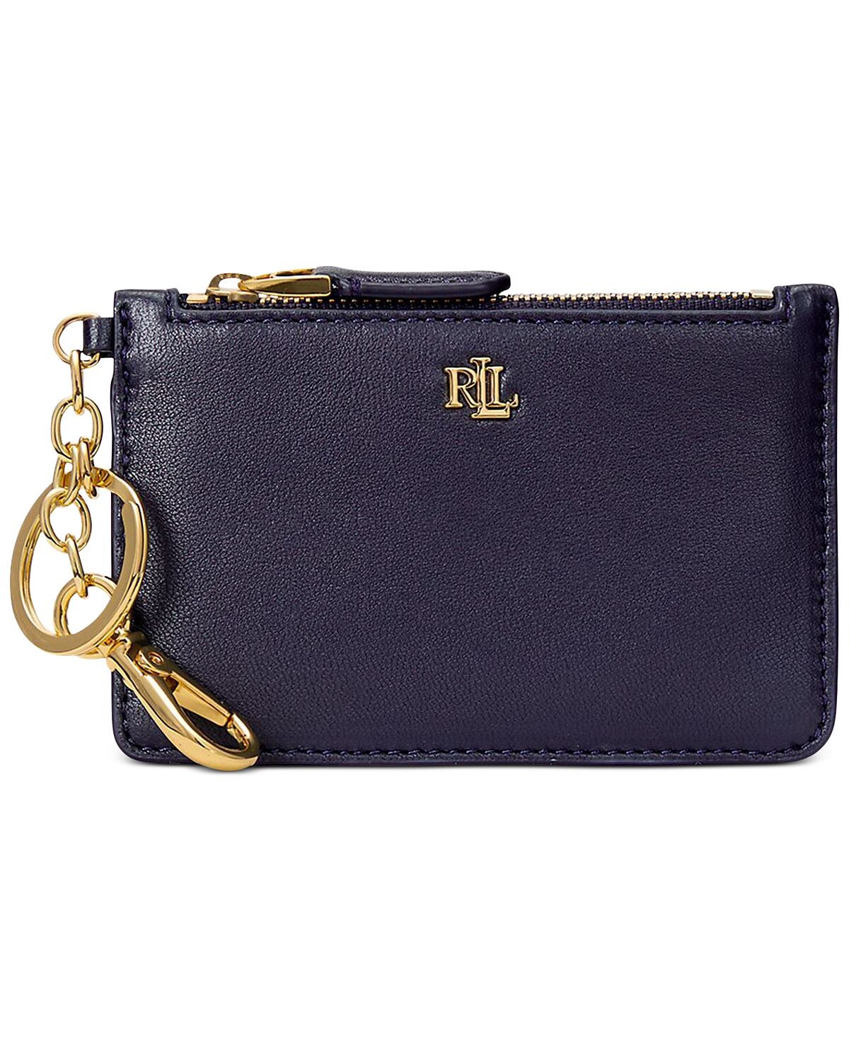 

Чехол для визиток из кожи наппа на молнии Lauren Ralph Lauren