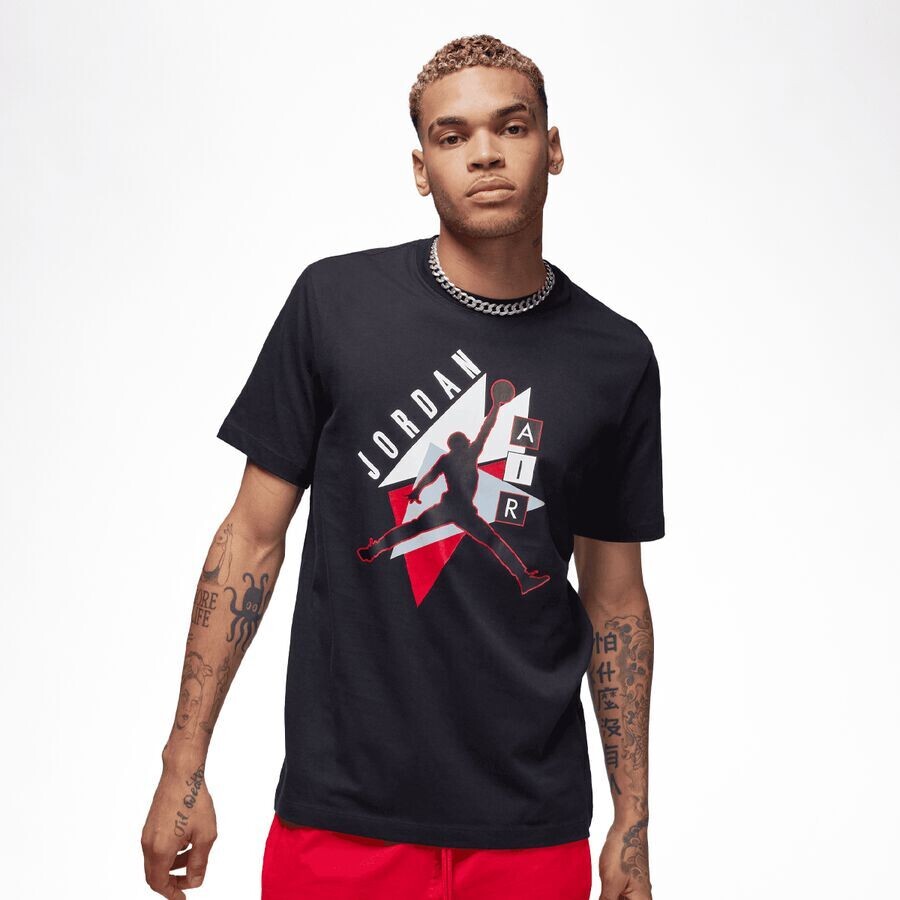 

Футболка с короткими рукавами Brand Graphics JORDAN, цвет black/gym red/black