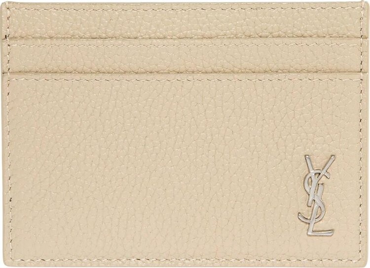 

Картхолдер Saint Laurent Credit 'Sea Salt', загар