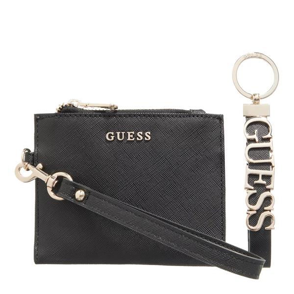 Кошелек gift pouch + keyring Guess, черный