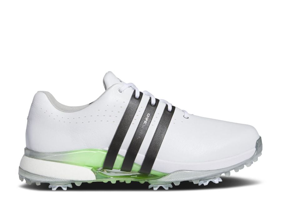 

Кроссовки adidas Tour 360 24 Golf Wide 'White Green Spark', белый