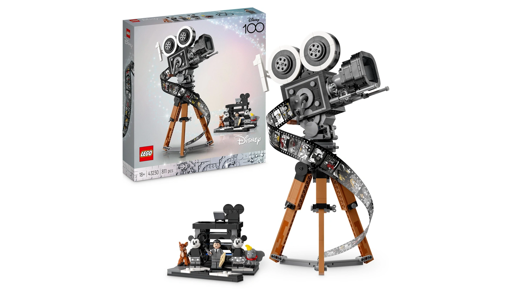 Lego Disney Камера дань уважения Уолту Диснею lego 40530 дань уважения джейн гудолл