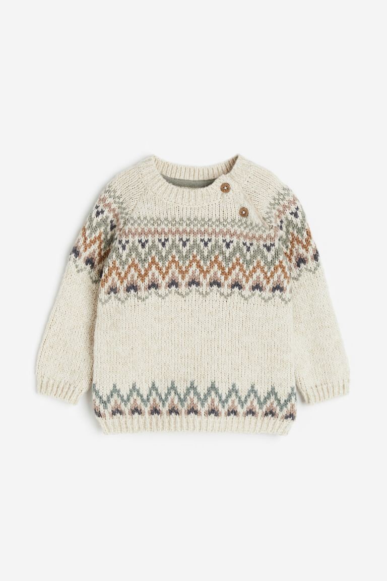 

Жаккардовый свитер H&M