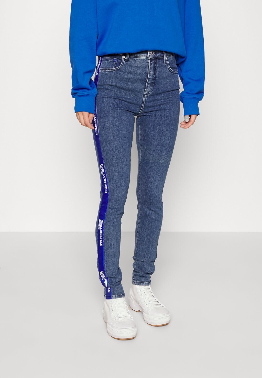 

Джинсы Skinny Fit Karl Lagerfeld, синий