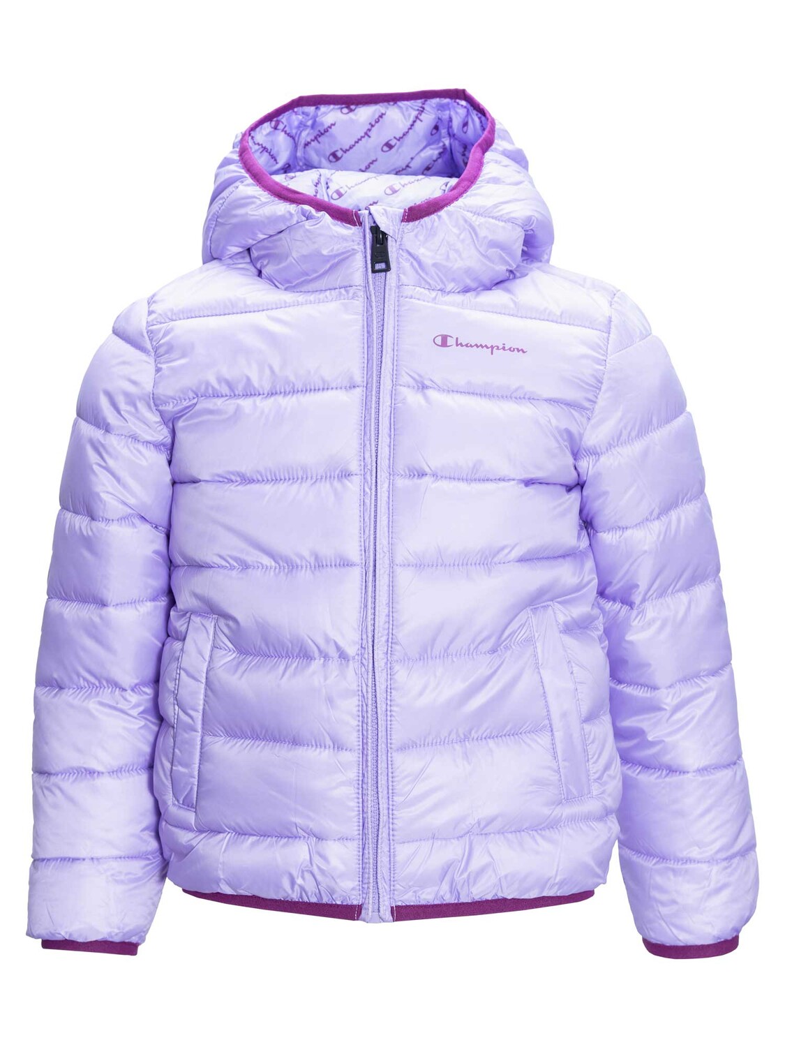 

Куртка Champion Hooded Jacket, фиолетовый