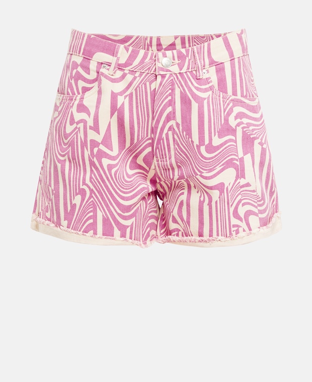 Джинсовые шорты , розовый Noisy May
