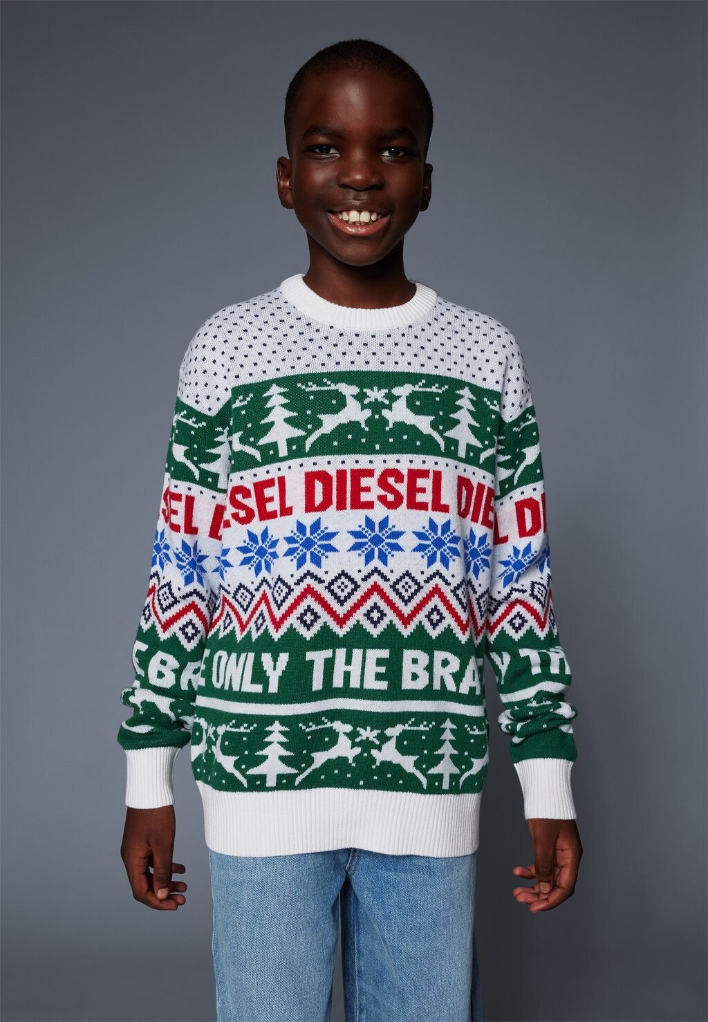 

Свитер Kerry Over Unisex Diesel, мультиколор