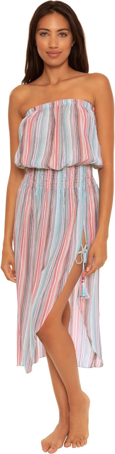 

Пляжное платье BECCA Beach Ball Woven Dress Cover-Up, цвет Jasper Multi