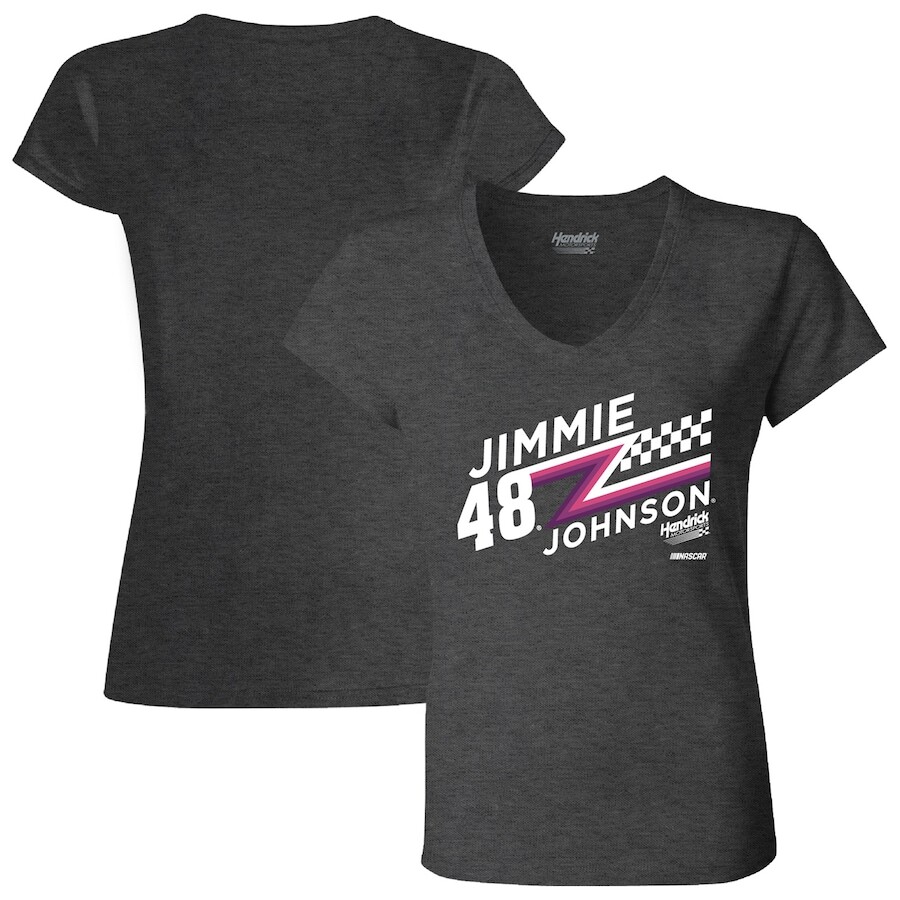 

Футболка с коротким рукавом Hendrick Motorsports Team Collection Jimmie Johnson, угольный