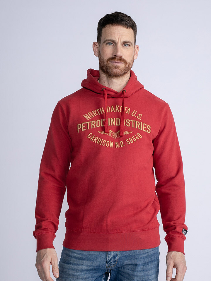 

Толстовка Petrol Industries Hoodie, красный