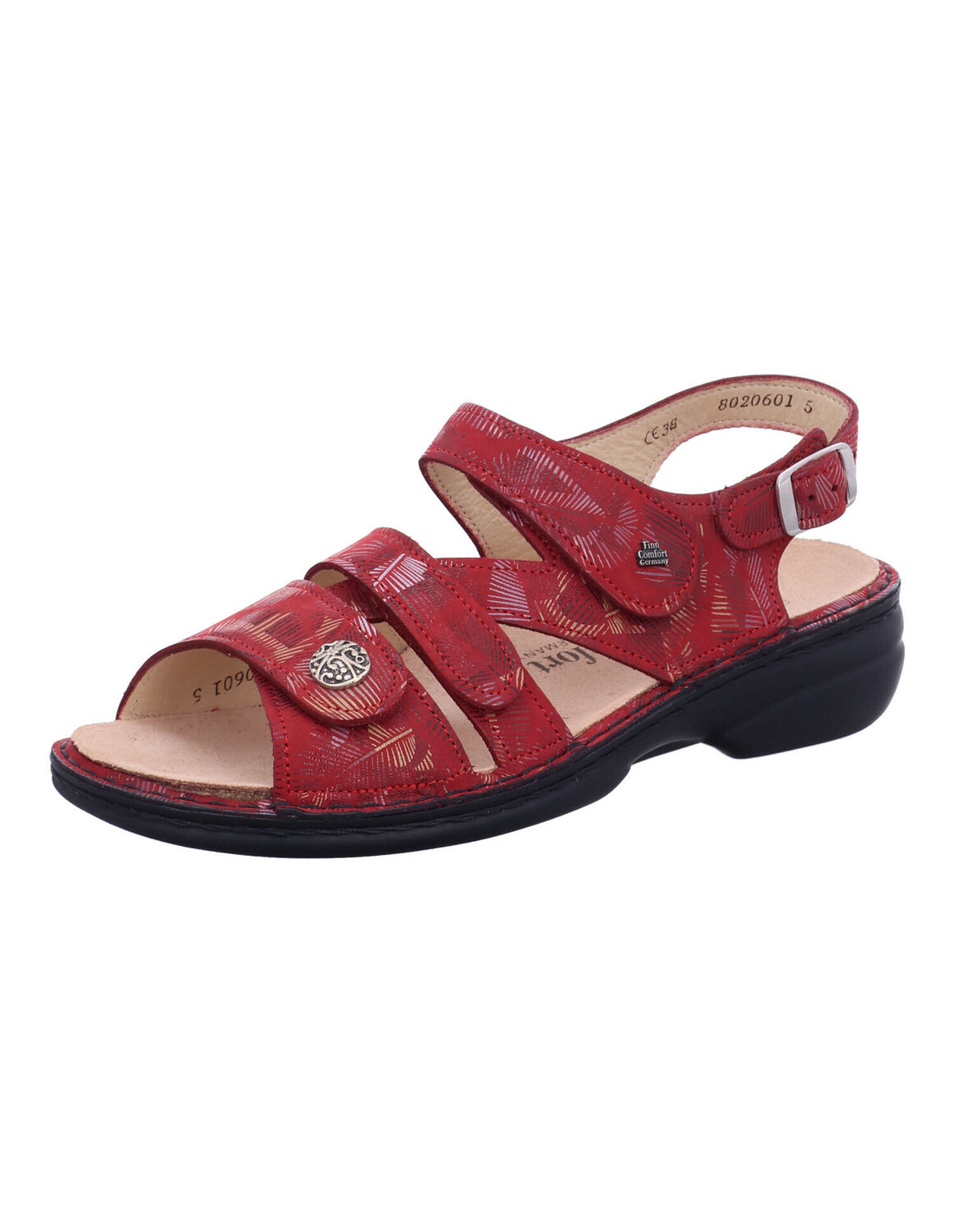 

Ботильоны Finn Comfort Keilsandalette GOMERA, цвет chili
