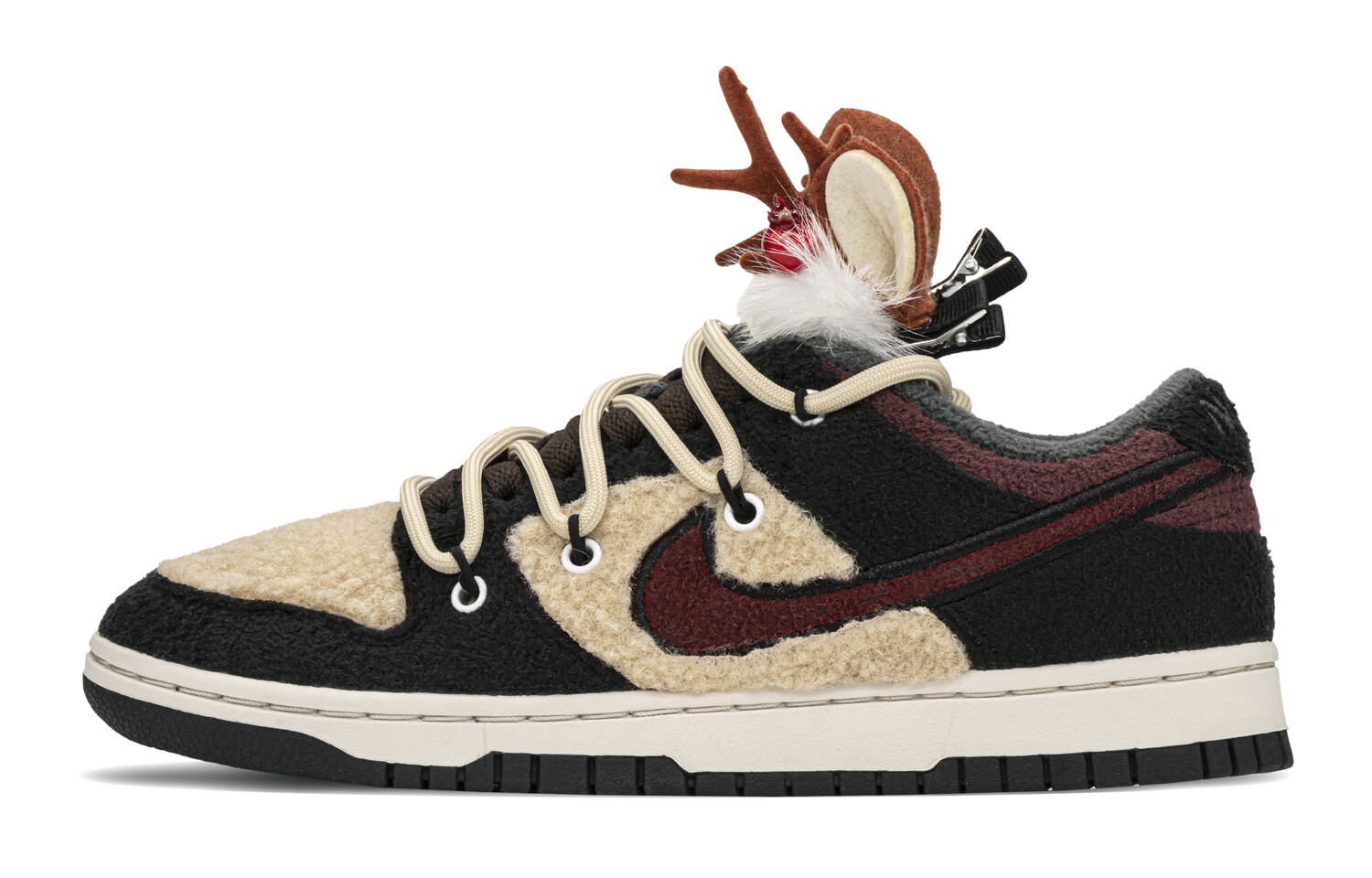 

Кроссовки Nike Dunk Skateboard Shoes Women's Low-Top Brown, коричневый