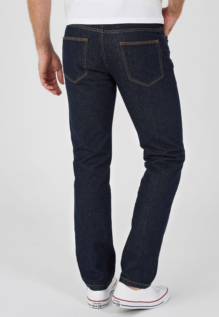 

Cotton Authentic Next, Джинсы прямого кроя Next, темно-синие