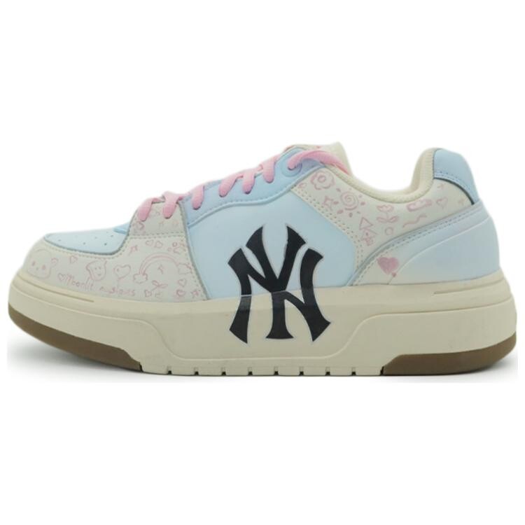 

Кроссовки MLB Chunky Liner Skateboarding Shoes Unisex Low-top Blue/White/Pink, голубой, Синий, Кроссовки MLB Chunky Liner Skateboarding Shoes Unisex Low-top Blue/White/Pink, голубой